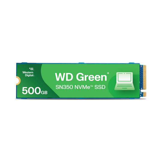 5153bSSoCpL._SL1500_f99dd77e-5aaa-4df5-a475-7d6f9db68968.jpg Western Digital Green SN350 NVMe 500GB - WDS500G2G0C SSD - Image 1