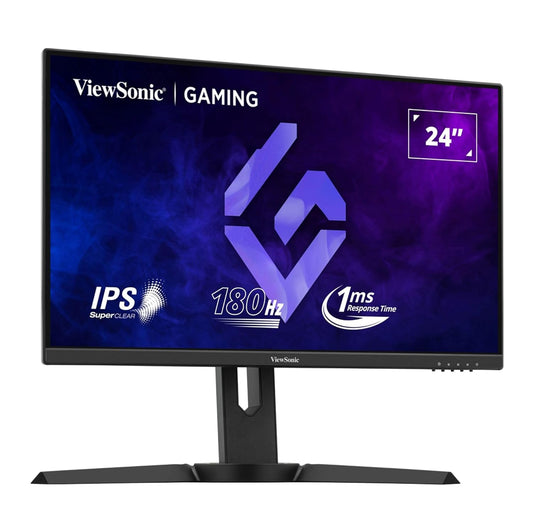 71uNsrffuyL._SL1500_ea3cdbb5-dcc7-47a0-aac5-be1efb91200b.jpg VIEWSONIC XG2409 60.96 CM 24 INCH FHD IPS GAMING MONITOR WITH 180HZ, 1MS, HEIGHT ADJUSTMENT, AMD FREE SYNC, SRGB104%, HDR10, BEZEL-LESS, EYE CARE, WALL MOUNT, GAME MODE, HDMI, DP, VGA - Image 1