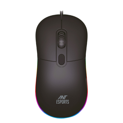ANT ESPORTS GM40 OPTICAL RGB WIRED GAMING MOUSE - BLACK