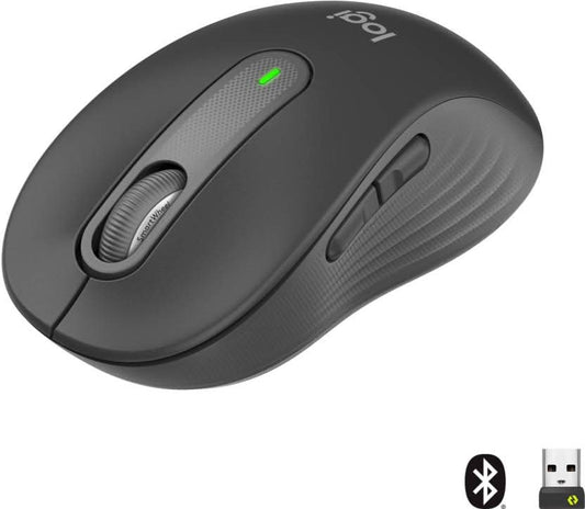 m650-silent-small-to-medium-sized-hands-logitech-original-imagb2z3tf9rey6g.jpg LOGITECH SIGNATURE M650 WIRELESS MOUSE GRAPHITE - Image 1